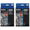 imageEPSON 410 Claria Premium Ink High Capacity T410XL020 Works with Expression Premium XP530 XP630 XP640 XP7100 XP830Black