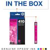 imageEPSON 410 Claria Premium Ink Standard Capacity Magenta Cartridge T410320S Works with Expression Premium XP530 XP630 XP640 XP7100 XP830