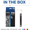 imageEPSON 410 Claria Premium Ink Standard Capacity Photo Black Cartridge T410120S Works with Expression Premium XP530 XP630 XP640 XP7100 XP830