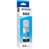 imageEPSON 502 EcoTank Ink Ultrahigh Capacity Bottle Cyan Works with ET2750 ET2760 ET2850 ET3750 ET3760 ET3850 ET4850 and other select EcoTank modelsCyan