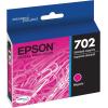 imageEPSON 702 DURABrite Ultra Ink High Capacity Cyan Cartridge T702XL220S Works with WorkForce Pro WF3720 WF3730 WF3733Black