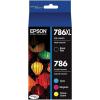 imageEPSON 786 DURABrite Ultra Ink High Capacity Yellow Cartridge T786XL420S Works with WorkForce WF5110 WF5190 WF5620 WF5690Black and color combo pack