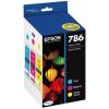 imageEPSON 786 DURABrite Ultra Ink Standard Capacity Color Combo Pack T786520S Works with WorkForce WF5110 WF5190 WF5620 WF5690