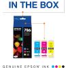 imageEPSON 786 DURABrite Ultra Ink Standard Capacity Color Combo Pack T786520S Works with WorkForce WF5110 WF5190 WF5620 WF5690