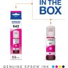 imageEpson 542 EcoTank Ink Ultrahigh Capacity Bottle Magenta T542320S Works with EcoTank Pro ET5150 ET5170 ET5180 ET5800 ET5850 ET5880 ET16600 ET1665042944 Fl Oz Pack of 2