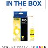imageEpson 786 DURABrite Ultra Ink Standard Capacity Yellow Cartridge T786420 Works with Workforce WF5110 WF5190 WF5620 WF5690