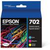 imageEpson T702XL120S DURABrite Ultra Black High Capacity Cartridge Ink ampamp T702520S DURABrite Ultra Color Combo Pack Standard Capacity Cartridge Ink