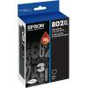 imageEpson T802520 DURABrite Ultra Color Combo Pack Standard Capacity Cartridge Ink ampamp T802XL120 DURABrite Ultra Black High Capacity Cartridge Ink