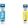 imageEPSON 502 EcoTank Ink Ultrahigh Capacity Bottle Cyan Works with ET2750 ET2760 ET2850 ET3750 ET3760 ET3850 ET4850 and other select EcoTank modelsCyan
