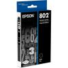imageEPSON 802 DURABrite Ultra Ink Standard Capacity Black Cartridge T802120S Works with WorkForce Pro WF4720 WF4730 WF4734 WF4740