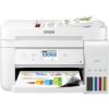 imageEpson EcoTank ET4760 Wireless Color AllinOne CartridgeFree Supertank Printer with Scanner Copier Fax ADF and Ethernet  White Large Renewed