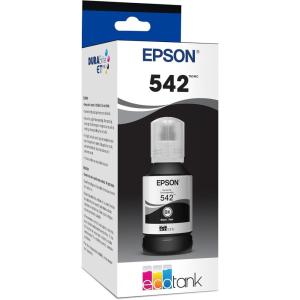 imageEPSON 542 EcoTank Ink Ultrahigh Capacity Bottle Black T542120S Works with EcoTank Pro ET5150 ET5170 ET5180 ET5800 ET5850 ET5880 ET16600 ET16650Ink