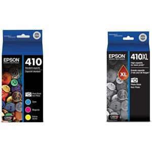 imageEpson 410 Claria Premium Ink Standard ampamp High Capacity Combo for XP Series Printers