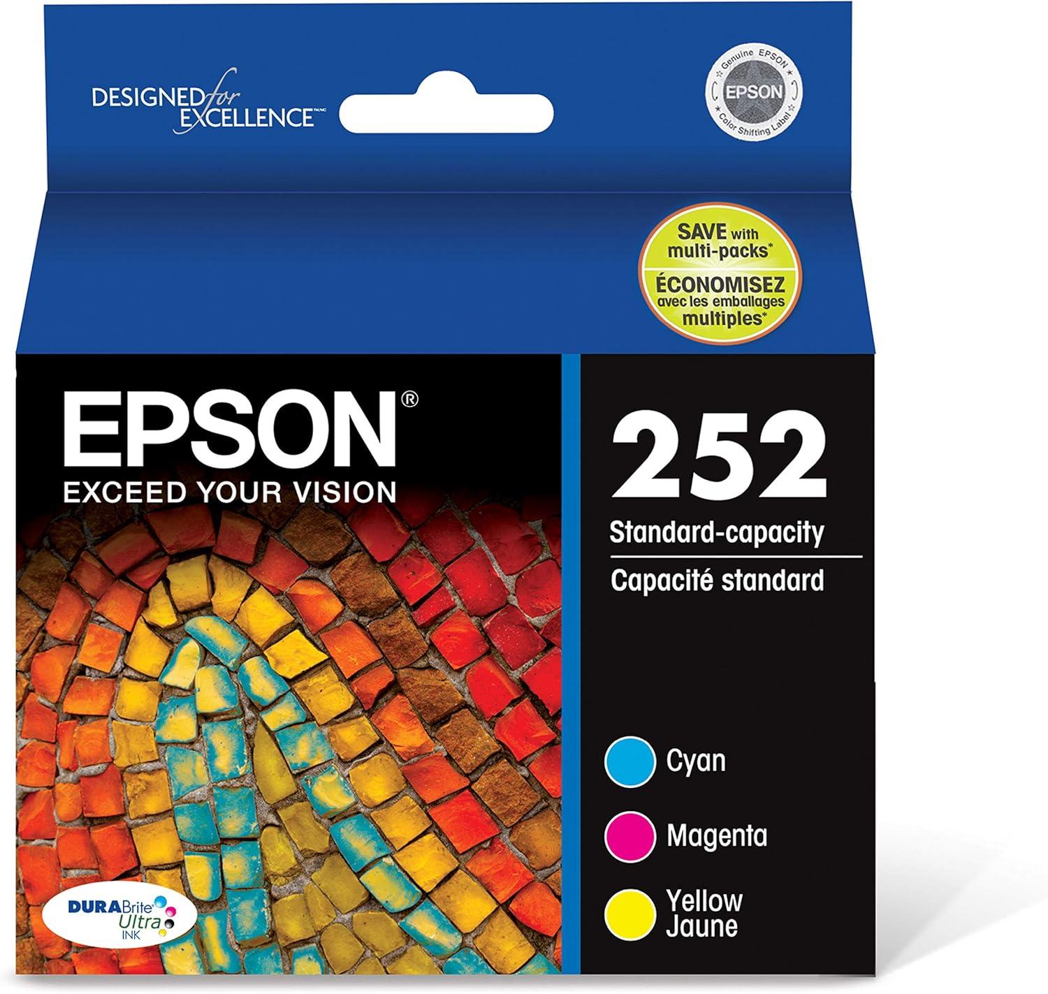 imageEpson DURABrite Ultra Ink Cartridge Combo Packs for Workforce PrintersInk  4 Color  Ink  3 Color
