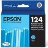 imageEPSON 124 DURABrite Ultra Ink Standard Capacity Black Cartridge T124120S Works with Stylus NX125 NX127 NX130 NX230 NX330 NX420 NX430 WorkForce WF320 WF323 WF325 WF435Cyan