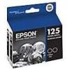 imageEPSON 125 DURABrite Ultra Ink Standard Capacity Black Dual Cartridge T125120D2 Works with Stylus NX125 NX127 NX130 NX230 NX420 NX530 NX625 WorkForce WF320 WF323 WF325 WF520