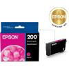 imageEPSON 200 DURABrite Ultra Ink Standard Capacity Black Dual Cartridge Pack T200120D2 Works with WorkForce WF2520 WF2530 WF2540 Expression XP200 XP300 XP310 XP400 XP410Magenta