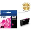 imageEPSON 202 Claria Ink Standard Capacity Magenta Cartridge T202320S Works with WorkForce WF2860 Expression XP5100