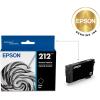 imageEPSON 212 Claria Ink Standard Capacity Black Cartridge T212120S Works with WorkForce WF2830 WF2850 Expression XP4100 XP4105Standard Capacity