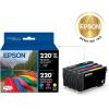 imageEPSON 220 DURABrite Ultra Ink High Capacity Black ampamp Standard Color Cartridge Combo Pack Works with WorkForce WF2630 WF2650 WF2660 WF2750 WF2760 Expression XP320 XP420 XP424Ink  4 Color