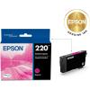 imageEPSON 220 DURABrite Ultra Ink Standard Capacity Yellow Cartridge T220420S Works with WorkForce WF2630 WF2650 WF2660 WF2750 WF2760 Expression XP320 XP420 XP424Magenta