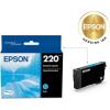 imageEPSON 220 DURABrite Ultra Ink Standard Capacity Yellow Cartridge T220420S Works with WorkForce WF2630 WF2650 WF2660 WF2750 WF2760 Expression XP320 XP420 XP424Cyan