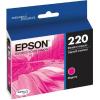 imageEPSON 220 DURABrite Ultra Ink Standard Capacity Yellow Cartridge T220420S Works with WorkForce WF2630 WF2650 WF2660 WF2750 WF2760 Expression XP320 XP420 XP424Magenta