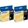 imageEPSON 220 DURABrite Ultra Ink Standard Capacity Yellow Cartridge T220420S Works with WorkForce WF2630 WF2650 WF2660 WF2750 WF2760 Expression XP320 XP420 XP424Yellow