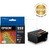 imageEPSON 252 DURABrite Ultra Ink Standard Capacity Black ampamp Color Cartridge Combo Pack T252120BCS Works with WorkForce WF3620 WF3640 WF7110 WF7610 WF7620 WF7710 WF7720 WF7210