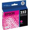 imageEPSON 252 DURABrite Ultra Ink Standard Capacity Magenta Cartridge T252320 Works with WorkForce WF3620 WF3640 WF7110 WF7610 WF7620 WF7710 WF7720 WF72101 Count Pack of 2