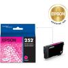 imageEPSON 252 DURABrite Ultra Ink Standard Capacity Magenta Cartridge T252320 Works with WorkForce WF3620 WF3640 WF7110 WF7610 WF7620 WF7710 WF7720 WF72101 Count Pack of 1