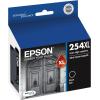 imageEPSON 254 DURABrite Ultra Ink High Capacity Black Cartridge T254XL120S Works with WorkForce WF3620 WF3640 WF7110 WF7610 WF7620 WF7710 WF7720 WF7210Ink