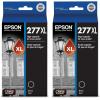 imageEPSON 277 Claria Photo HD Ink High Capacity Cyan Cartridge T277XL220S Works with Expression Photo XP850 XP860 XP950 XP960 XP970Black