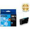 imageEPSON 288 DURABrite Ultra Ink High Capacity Cyan Cartridge T288XL220S Works with Expression XP330 XP430 XP434 XP340 XP440 XP4461 Count Pack of 1