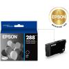 imageEPSON 288 DURABrite Ultra Ink Standard Capacity Black Cartridge T288120S Works with Expression XP330 XP430 XP434 XP340 XP440 XP4461 Count Pack of 1