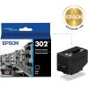 imageEPSON 302 Claria Premium Ink Standard Capacity T302020S Works with Expression Premium XP6000 XP6100Black