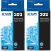 imageEPSON 302 Claria Premium Ink Standard Capacity T302020S Works with Expression Premium XP6000 XP6100Cyan