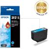 imageEPSON 312 Claria Photo HD Ink High Capacity Cyan Cartridge T312XL220S Works with Expression Photo XP8500 XP8600 XP8700 XP150001 Count Pack of 1