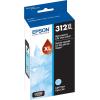 imageEPSON 312 Claria Photo HD Ink High Capacity Light Cyan Cartridge T312XL520S Works with Expression Photo XP8500 XP8600 XP8700 XP150001 Count Pack of 2