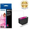 imageEPSON 312 Claria Photo HD Ink High Capacity Magenta Cartridge T312XL320S Works with Expression Photo XP8500 XP8600 XP8700 XP150001 Count Pack of 1
