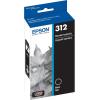 imageEPSON 312 Claria Photo HD Ink Standard Capacity Black Cartridge T312120S Works with Expression Photo XP8500 XP8600 XP8700 XP150001 Count Pack of 2