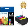 imageEPSON 312 Claria Photo HD Ink Standard Capacity T312923S Works with Expression Photo XP8500 XP8600 XP8700 XP15000 CyanMagenta and YellowCartridge Ink