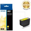 imageEPSON 312 Claria Photo HD Ink Standard Capacity Yellow Cartridge T312420S Works with Expression Photo XP8500 XP8600 XP8700 XP150001 Count Pack of 1