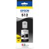 imageEPSON 512 EcoTank Ink Ultrahigh Capacity Bottle Magenta T512320S Works with EcoTank ET7700 ET7750Black