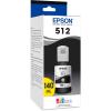 imageEPSON 512 EcoTank Ink Ultrahigh Capacity Bottle Magenta T512320S Works with EcoTank ET7700 ET7750Black