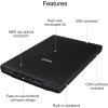imageEpson  Perfection V39 II  Color Photo and Document Flatbed Scanner  4800 dpi Optical Resolution  HighRise Removable Lid  Scan to Cloud  USB Power  Image Scanning  BlackPerfection V39 II