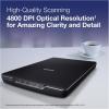 imageEpson  Perfection V39 II  Color Photo and Document Flatbed Scanner  4800 dpi Optical Resolution  HighRise Removable Lid  Scan to Cloud  USB Power  Image Scanning  BlackPerfection V39