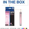 imageEpson 277 Claria Photo HD Ink Standard Capacity Light Magenta Cartridge T277620 Works with Expression Photo XP850 XP860 XP950 XP960 XP9701 Count Pack of 2
