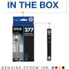 imageEpson 277 Claria Photo HD Ink Standard Capacity Magenta Cartridge T277320 Works with Expression Photo XP850 XP860 XP950 XP960 XP970Black
