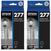 imageEpson 277 Claria Photo HD Ink Standard Capacity Magenta Cartridge T277320 Works with Expression Photo XP850 XP860 XP950 XP960 XP970Black